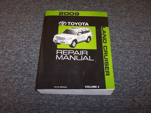 2009 toyota land cruiser - land,