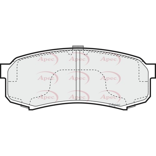 Brake pads set for toyota - brake,
