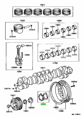 Oem toyota washer - oem, set