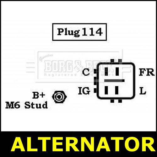 Alternator fits toyota - alternator, hiace