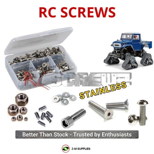 Rcscrewz stainless screw kit - stainless,