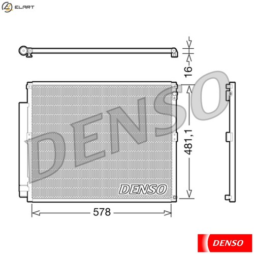 Condenser air conditioning - condenser,