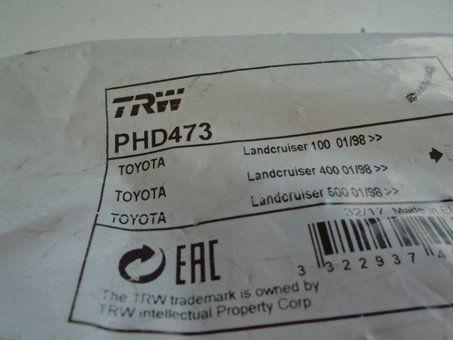 Trw rear left - trw, brake