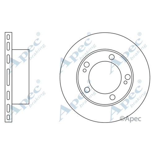 Brake discs vented for - brake,