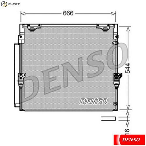 Condenser air conditioning - air,