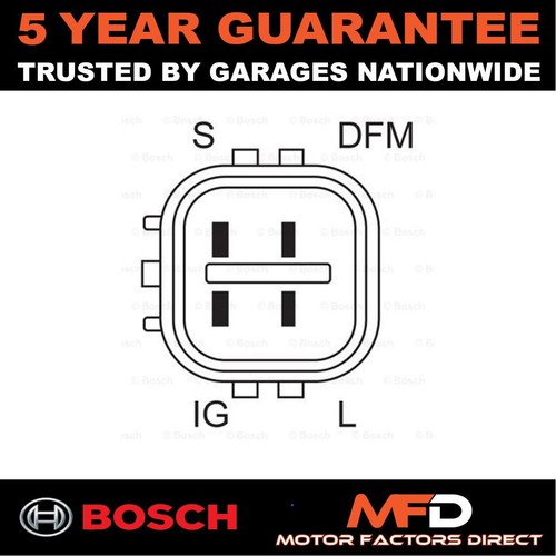 Alternator bosch fits hilux - alternator,