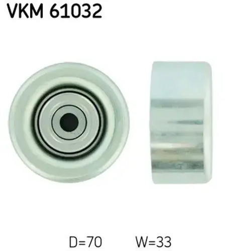 Belt pulley vkm - v-belt,