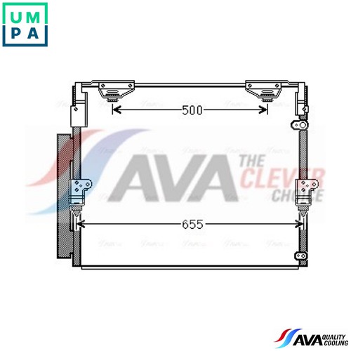 Condenser air conditioning - condenser,
