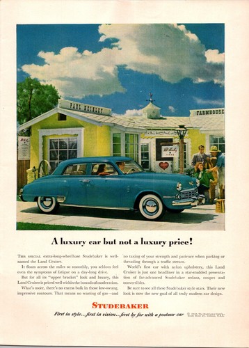 Vintage 1948 studebaker land - studebaker,